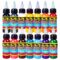 Solong Tattoo Ink Set 14 Complete Colors 1oz (30ml)