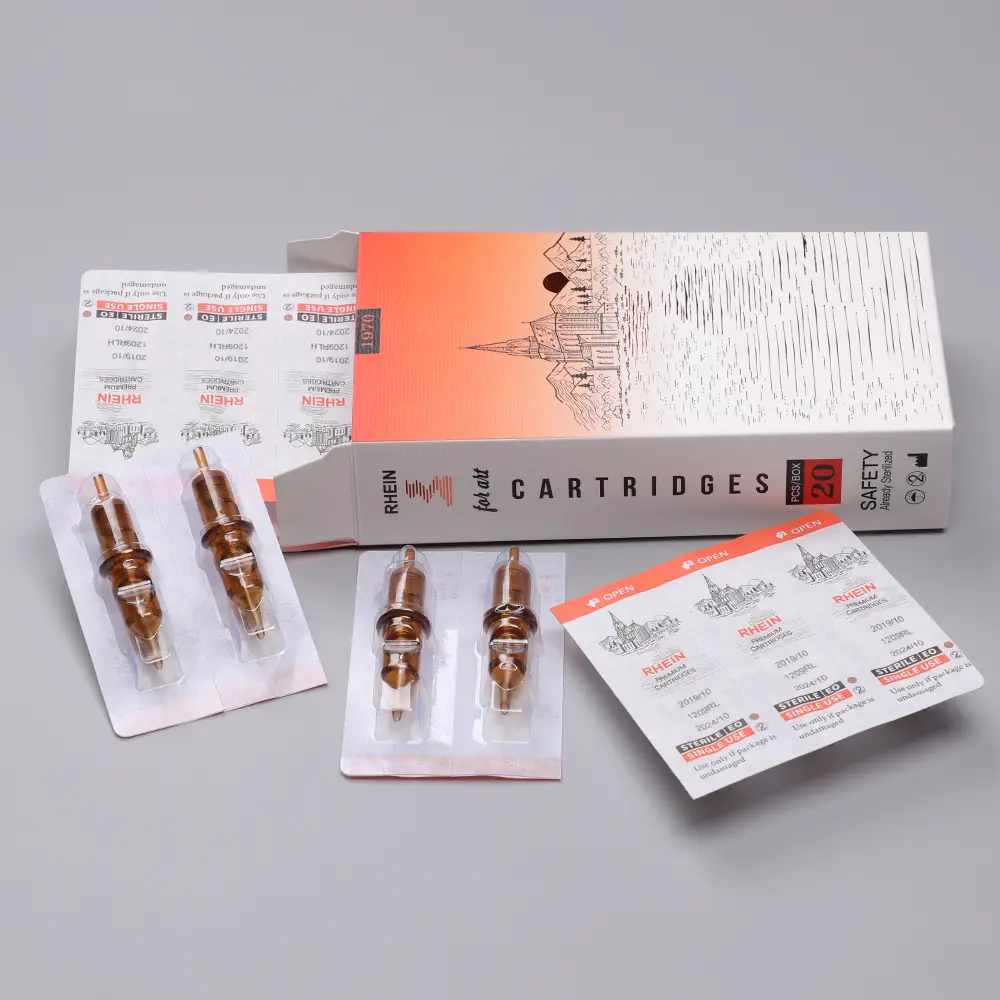 Rhein® Tattoo Cartridges Needle 100 Boxes Mixed Size 2000Pcs